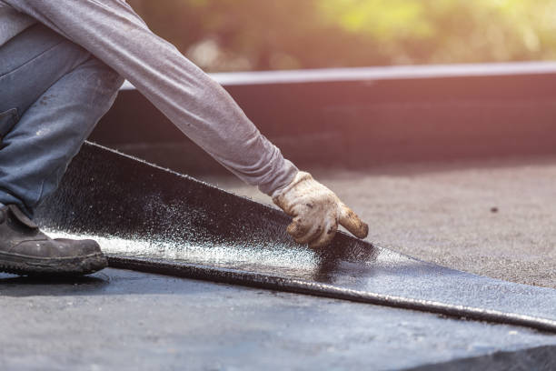 Professional Basement Waterproofing technician working in Kingsport, TN